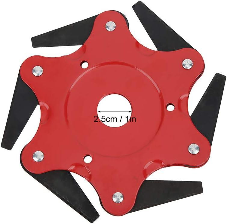 Нож сегментный для триммера 6 лепестков стальной, диаметр 15 см, посадка 25.4 мм Киев - изображение 2