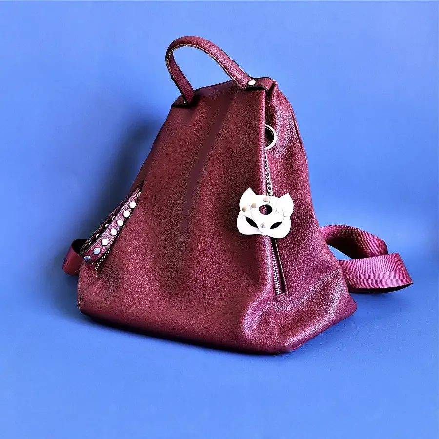 Брелок Кішечка Білий Львів - фото 3