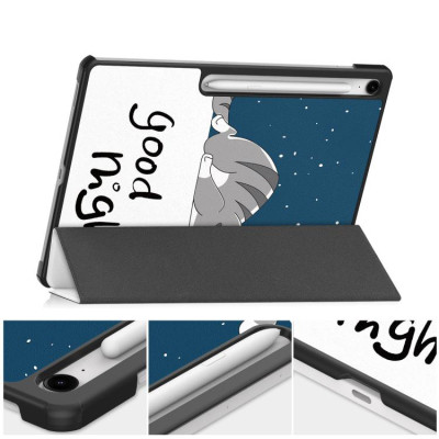Чехол для планшета BeCover Smart Case Samsung Galaxy Tab S10 FE Plus (SM-X620/SM-X626) 13.1" Good Night (713387) Винница - изображение 8