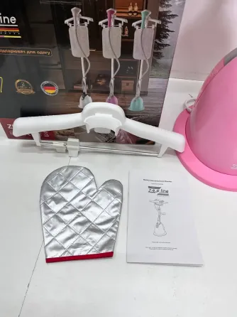 Розовый Отпариватель вертикальный для одежды со стойкой Zepline ZP-130 3000W Коломия