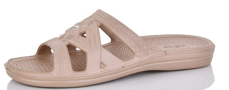 Шлепанцы женские пенка бежевый 38 Одесса - изображение 1