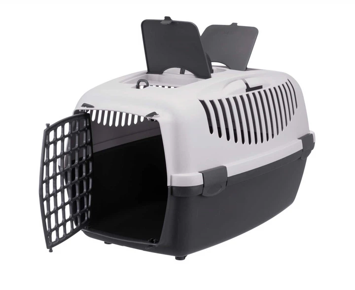Контейнер-переноска для собак і котів до 12 кг Trixie Capri 3 Open Top (Триксі Капрі) 40x38x61 см Сірий Запоріжжя - фото 2