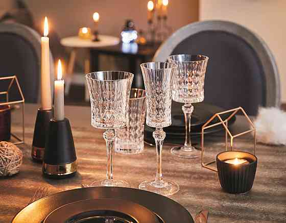 Набор бокалов Cristal d'Arques Paris Lady Diamond, 6х150 мл (6672175) Киев