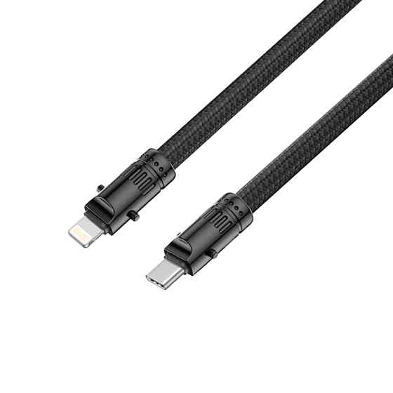 Кабель XO Lanyard Bullet Type-C to Lightning 27W 1,2м чорний Львів