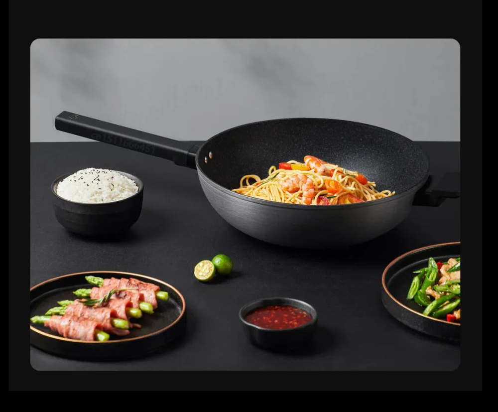 Антипригарная сковорода Xiaomi ZHIWUZHU cooking non-stick wok Mijia custom Одесса - изображение 6