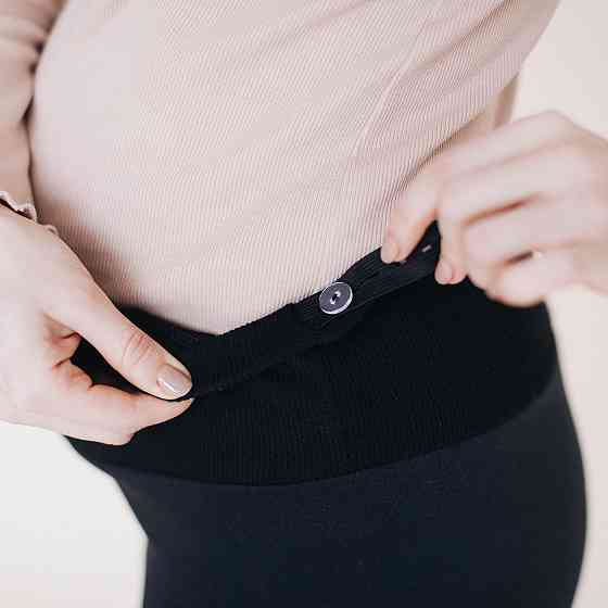 Утепленные леггинсы для беременных на флисе Киев