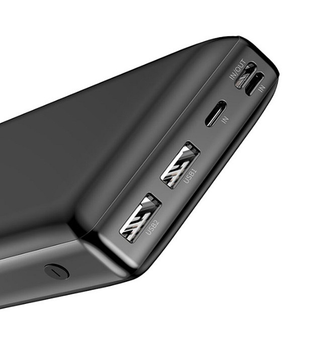 Зовнішній акумулятор Baseus Mini JA Fast charge power bank 3A 30000mAh Black Київ - фото 2
