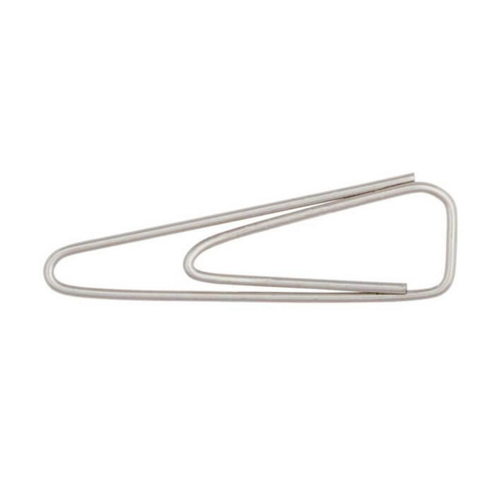 Скріпки канцелярські Buromax 31мм, nickel-plated, 100шт (BM.5019) Вінниця - фото 1