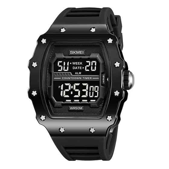 Skmei 2296BTBKBK Bright Black SBR Київ