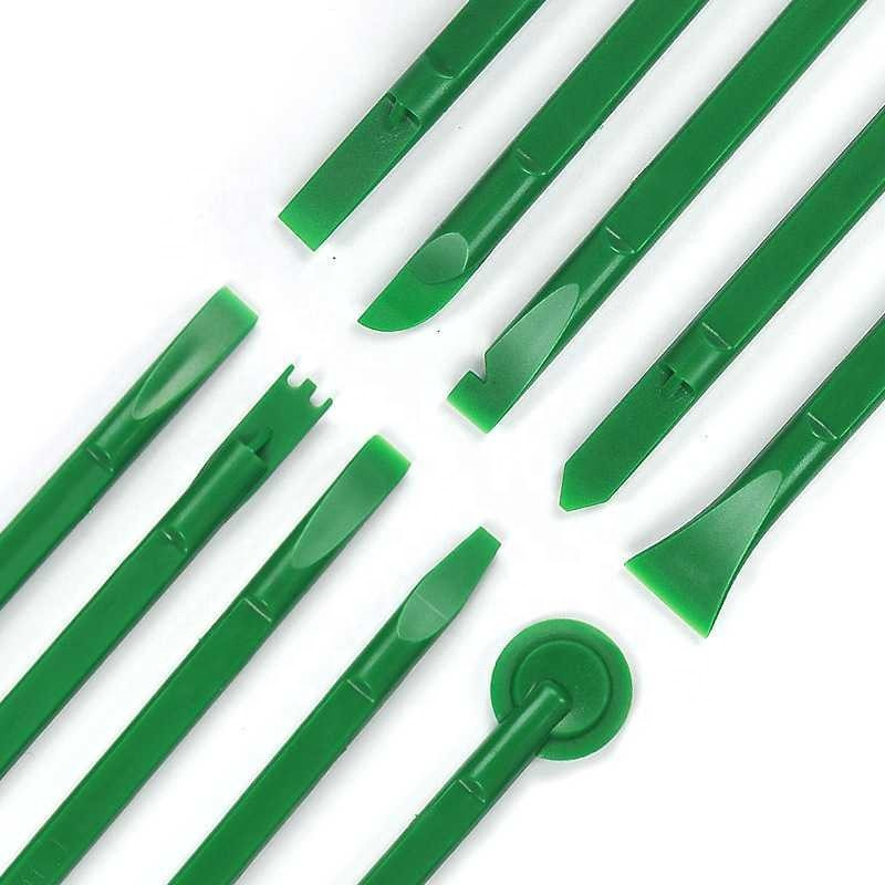 Набор двухсторонних пластиковых лопаток 10 шт для вскрытия корпусов, разборка электроники Киев - изображение 1