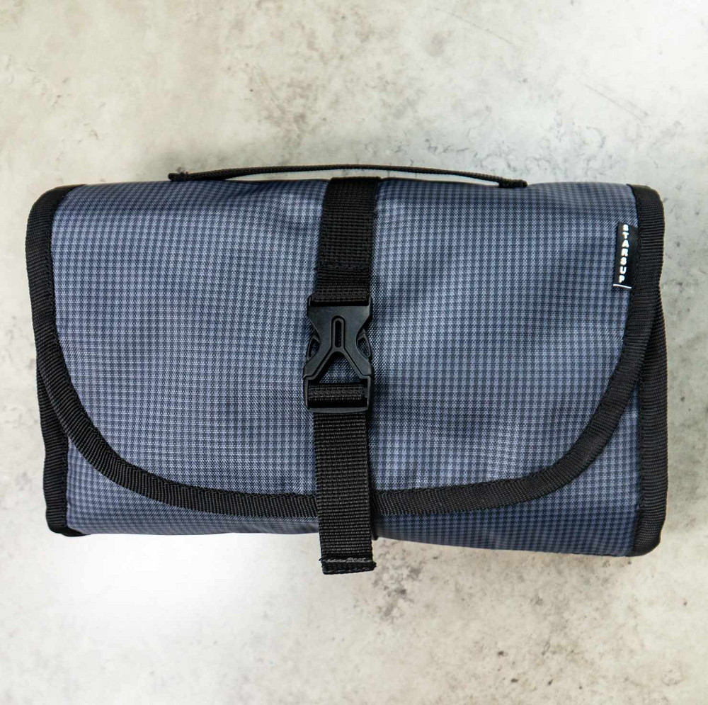 Дорожный несессер органайзер с крючком и зеркалом для косметики StarsUp ST-M (Серый) Сумы - изображение 7