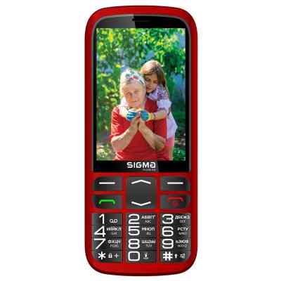 Мобільний телефон Sigma Comfort 50 Optima Type-C Red (4827798122327) Вінниця
