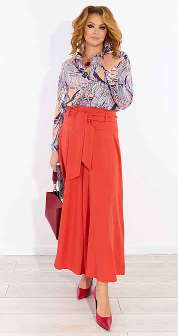 Брючный костюм с блузой (48) Киев - изображение 3