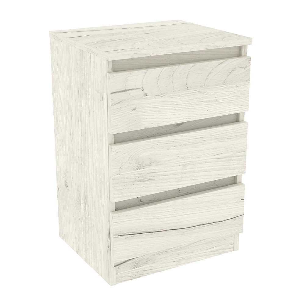 Тумба прикроватная V-5, Дуб Крафт Білий, 400/350/600 Львов - изображение 1