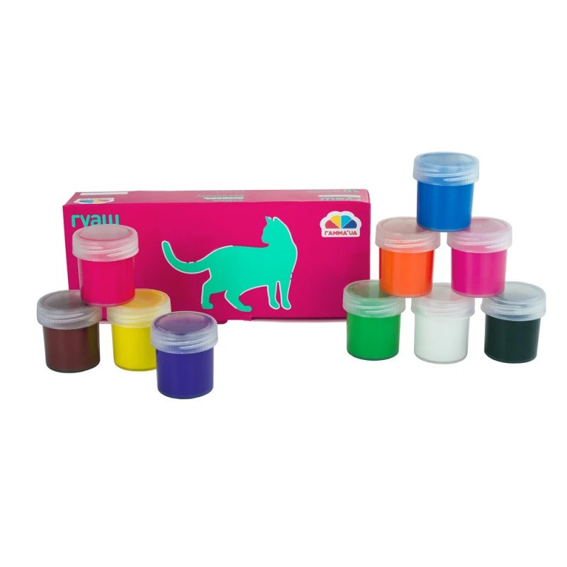 Детские гуашевые краски 