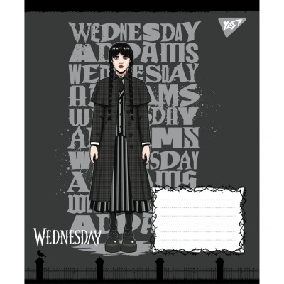 Зошит Yes Wednesday Школа Загадок А5 48 аркушів клітинка (768266) Вінниця - фото 6