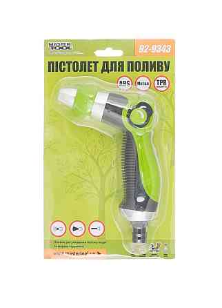 MASTERTOOL Пістолет для поливу MASTERTOOL JET LINE ½" плавне регулювання напору металеве сопло/ Киев