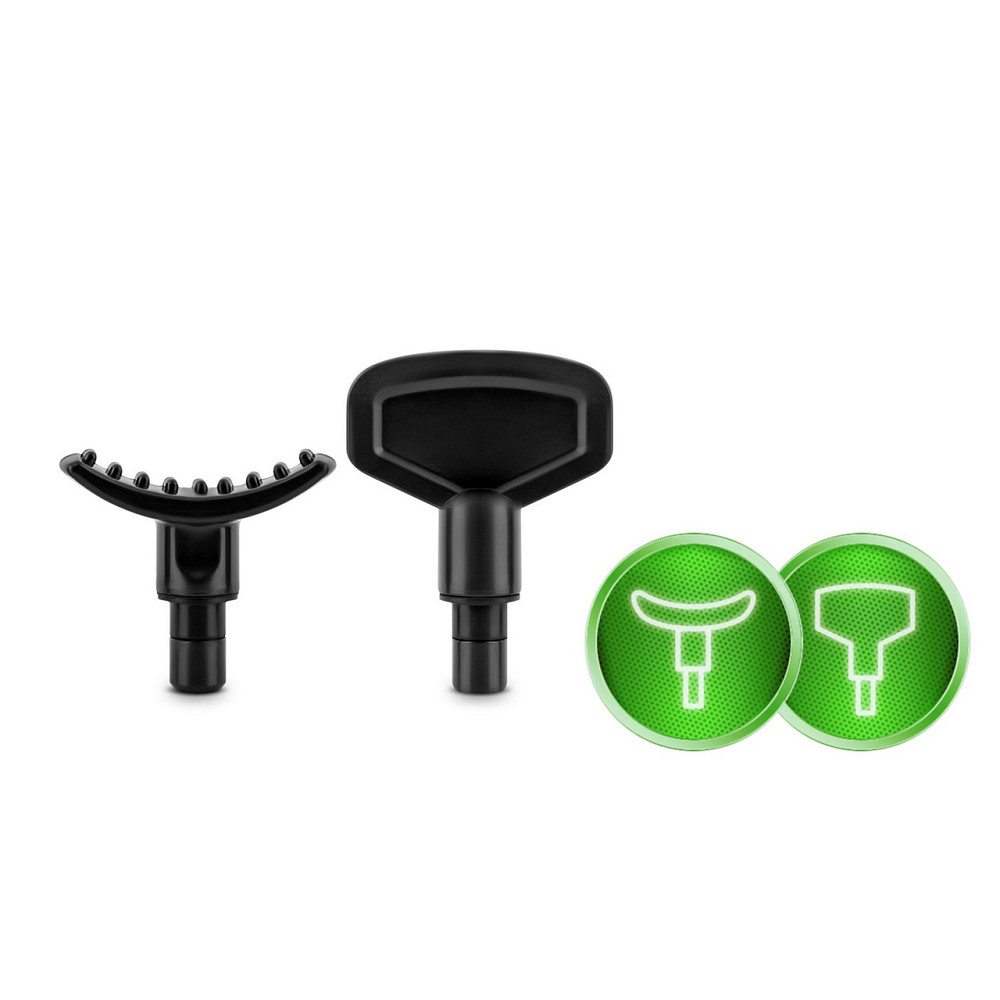 Массажный пистолет многофункциональный 8 накладок NS-500 Neo-Sport черный Киев - изображение 9