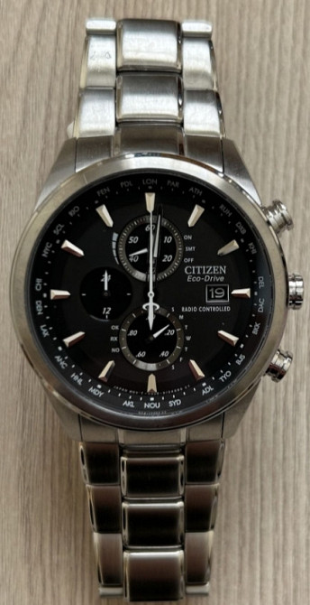 Часы: Citizen Eco-Drive Radio Controlled h800-s084610. Киев - изображение 6