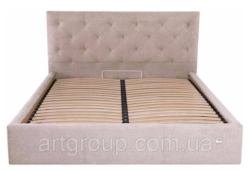 Ліжко-подіум двоспальне BristolNew Design Comfort 180×200см З підйомним механізмом та нішею для білизни Мокко Дніпро - фото 2