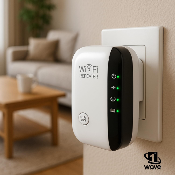 Wi-Fi репитер First Wave 300 Мбит/с, усилитель сигнала 2,4 ГГц, 802.11b/g/n, WPA2, RJ-45, английская вилка Киев