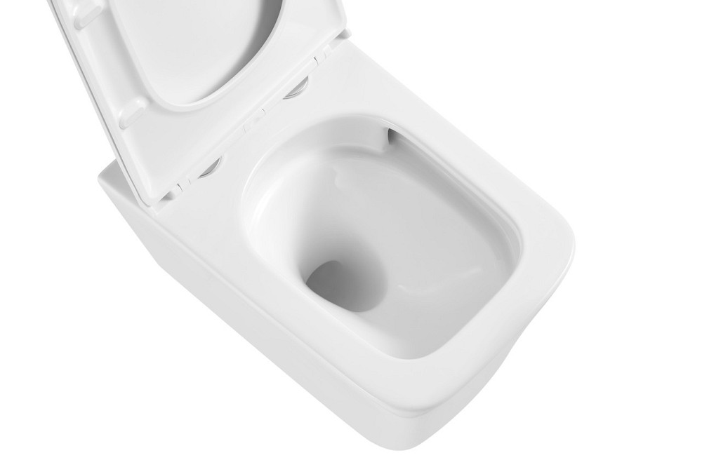 Унитаз подвесной Mixxus Premium Quadro-0302-T1 530x360x365mm, система смыва Tornado 1.0 (MP6456) Киев - изображение 5