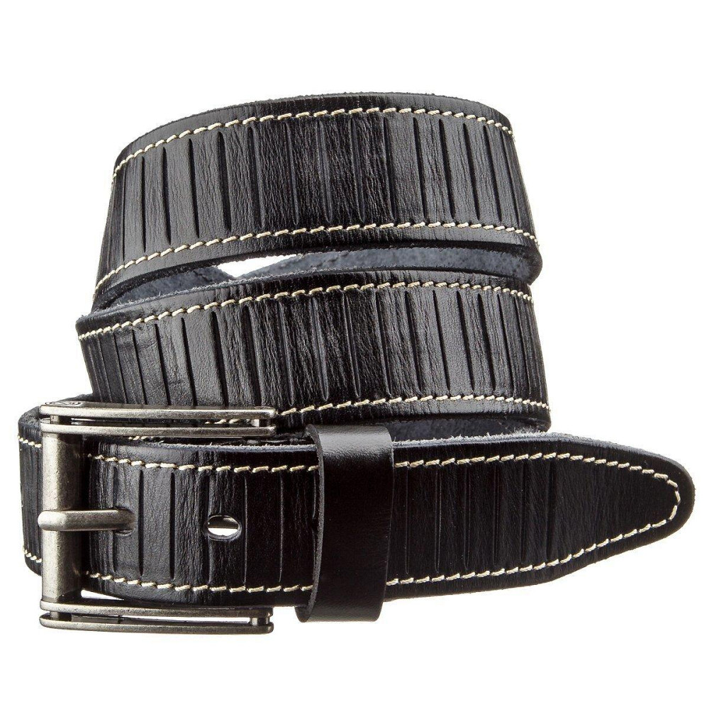 Ремень мужской Vintage 20072 Черный Киев - изображение 1