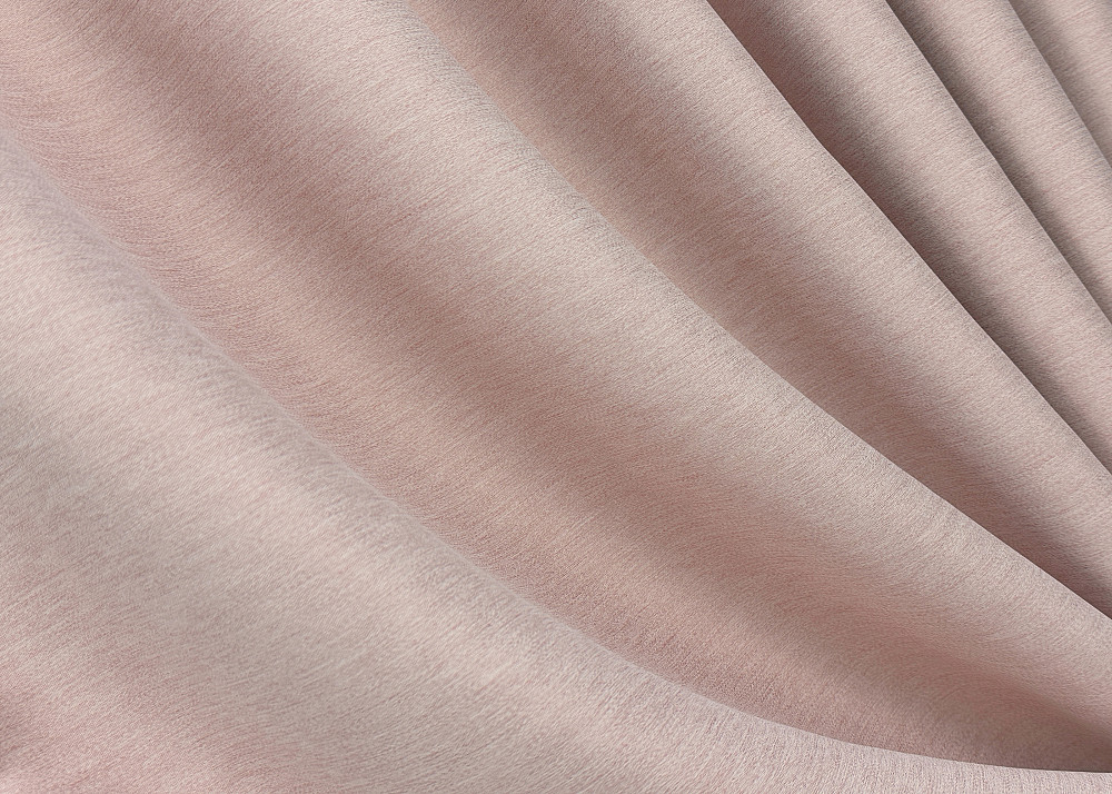 Комплект готовых штор VR-Textil Блэкаут двусторонний Eclipsе № 1793ш Пудровый 100х270 см 2 шт (31-835) Киев - изображение 6