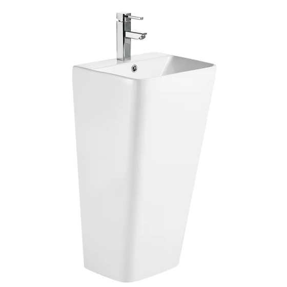 Раковина моноблок Mixxus STYLE-1101 з отвором під змішувач та переливом 440х380х830mm   ( MI6696 ) 37126 Харьков