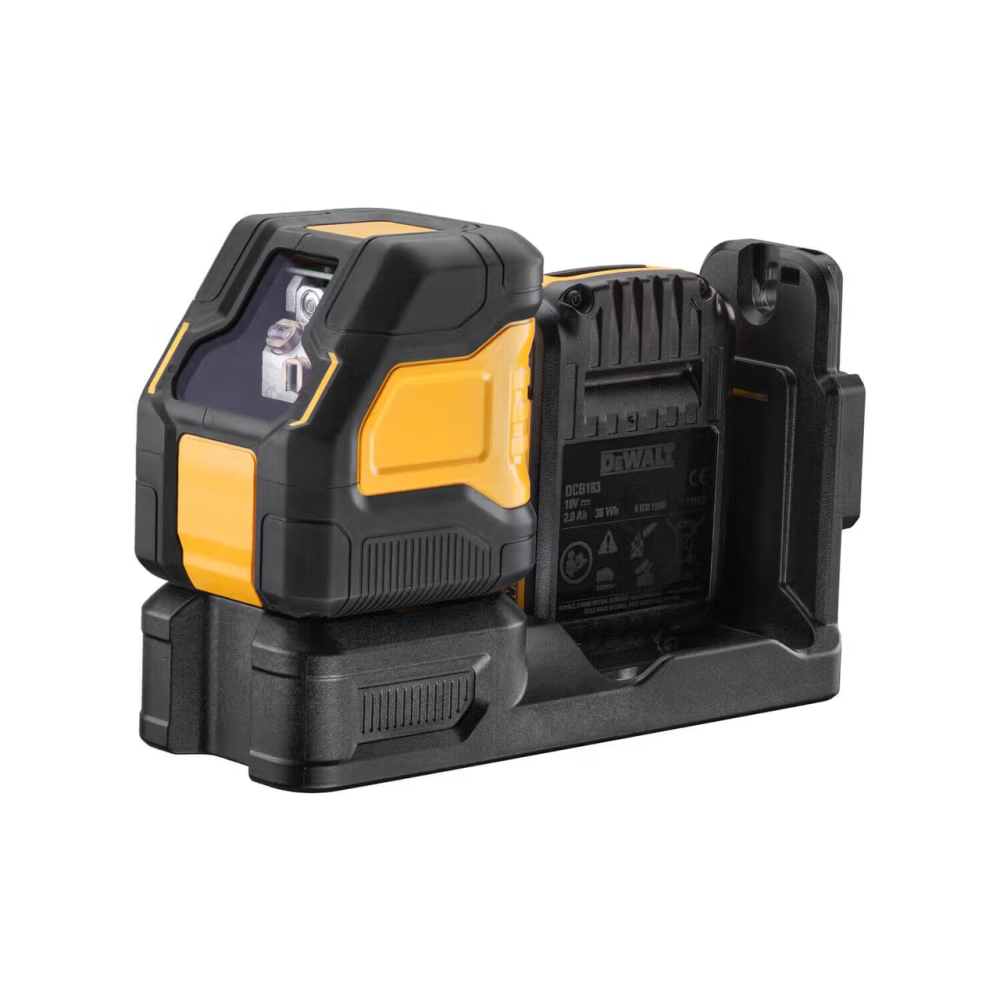 Професійний рівень лазерний лінійний DeWALT DCE088D1G18 : з АКБ, 30м, 2 промені зелені Київ - фото 5