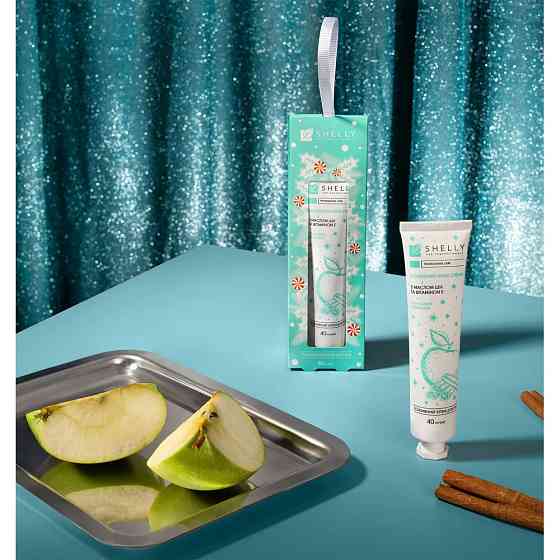 Питательный крем для рук с маслом ши и витамином Е Apple & Cinnamon Shelly 40 мл Киев