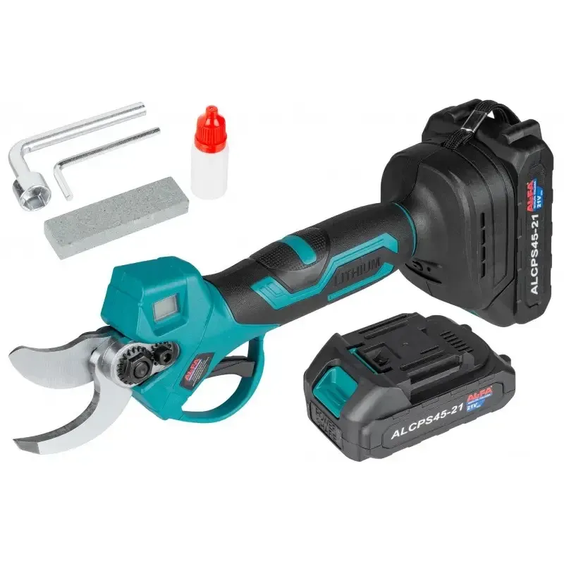 Секатор аккумуляторный AL-FA, Аккумуляторные садовые секаторы 21 В и емкостью 2.0 Ач,Электрический сикатор 50 разрезов мин Львов - изображение 7