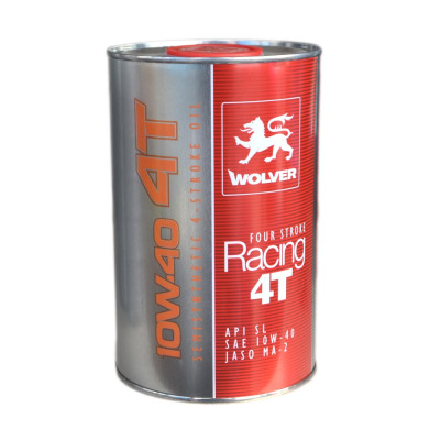 Моторное масло Wolver FOUR STROKE RAСING 4T 10W-40 1л (4260360940422) Винница - изображение 1