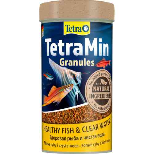 Корм Tetra Min Granules для аквариумных рыбок гранулы 100 г/250 мл Киев