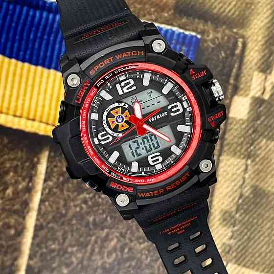 Patriot 012BKRDDSNS ДСНС Чорні з червоним + Коробка SBR Київ