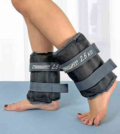 EasyFit Обтяжувачі для ніг та рук EasyFit 2,5 кг (пара) Коломыя