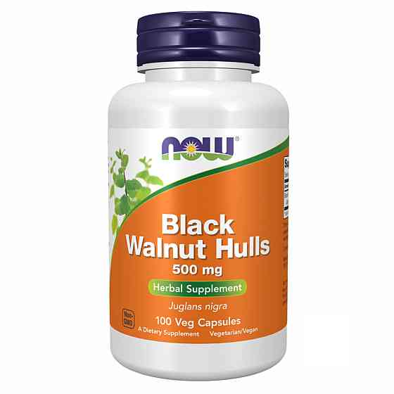 Black Walnut Hulls 500 mg - 100 vcaps Киев