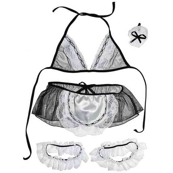 Еротичний ігровий костюм "Покоївка" - S/M - Рольові костюми Вінниця