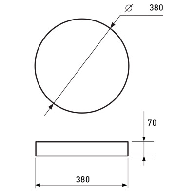 Светильник Eurolamp LED Undulate N31 24W 4000K (LED-ER-24W-N31) Винница - изображение 3