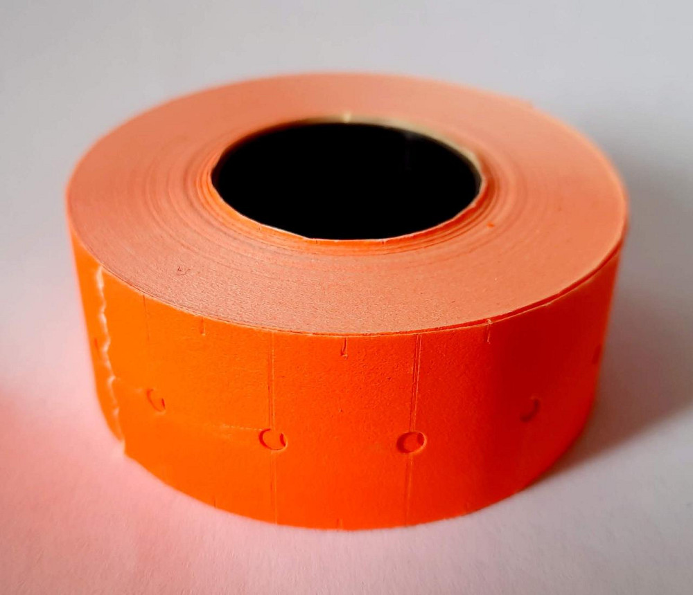 Этикетка (Ценники) под пистолет 21х12 мм красные, 1000 шт Павлоград - изображение 1