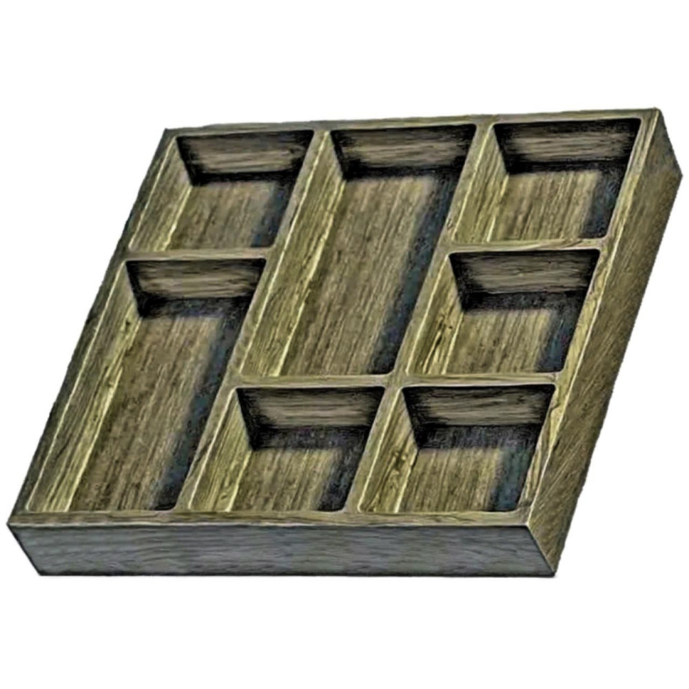 Менажниця дерев'яна "Атлантік" маслина Миколаїв - фото 1