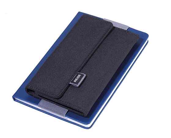 Органайзер для проездных документов Troika Reiseburo с магнитным замком (Черно-серый) Киев