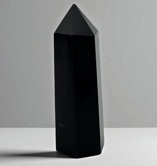 Кристалл из натурального обсидиана Киев - изображение 1