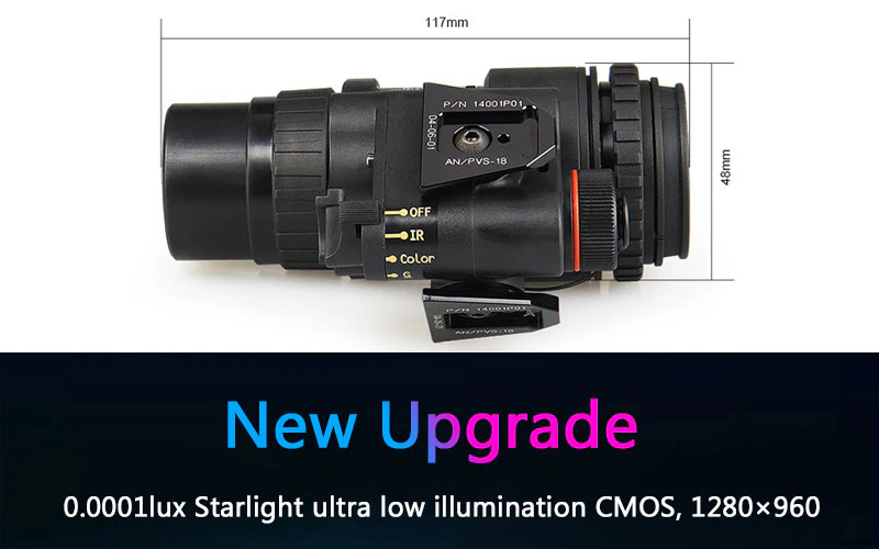 Прилад нічного бачення Монокуляр PVS-18 на шолом із кріпленням FMA L4G24 Київ - фото 5