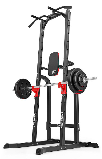 Силова станція тренажер HS-1018K підлогові турнік і бруси для дому та спортзалу багатофункціональна для всіх типів м'язів Київ - фото 6