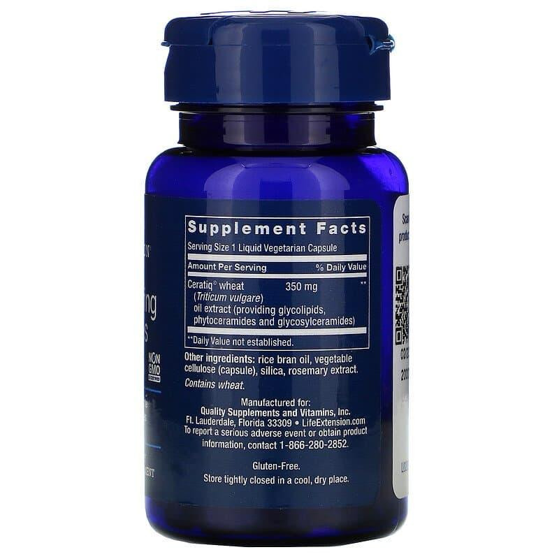 Вітаміни для пружності шкіри (кераміди) Life Extension Skin Restoring Ceramides 30 вег капс Київ - фото 2