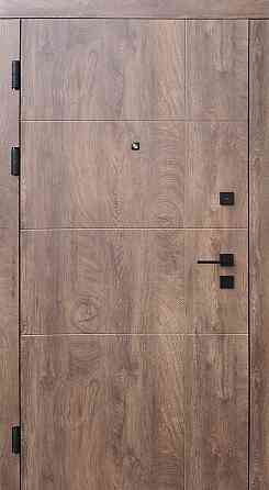 Форт-М Двері квартирна модель Тріо-Квадро, колір Спил дерева коньячний Київ