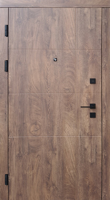 Форт-М Двері квартирна модель Тріо-Квадро, колір Спил дерева коньячний Київ - фото 1