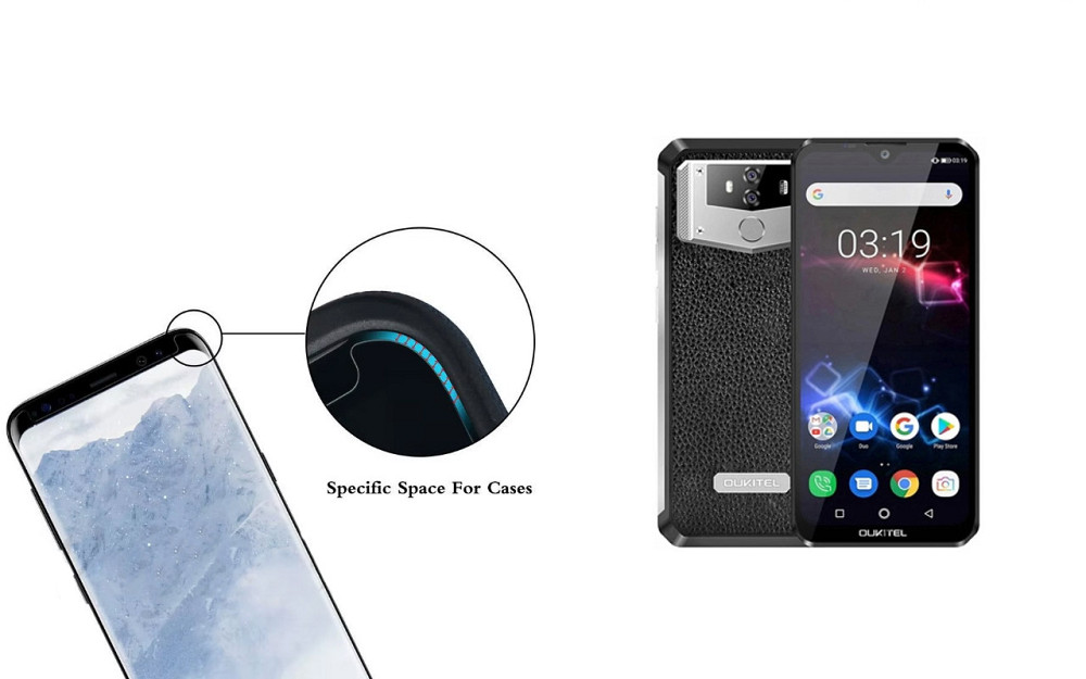Захисне скло HyperGlass Pro для Oukitel K12 – максимальна чутливість та захист Київ - фото 3