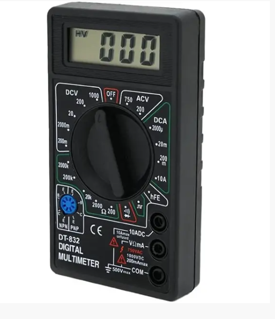 Мультиметр з індикатором заряду  Digital DT-832 ART:1018 Одеса - фото 3